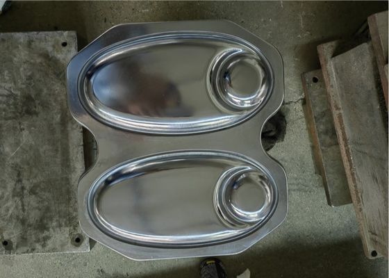 レストランのメラミン ディナー用大皿の圧縮型5インチのの高さの精密