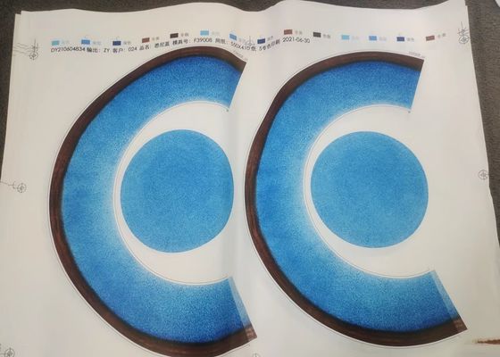 GFのメラミン塗被紙熱絶縁材のメラミン印刷紙