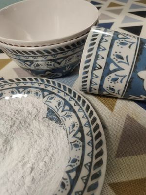 UF1Pのメラミン特別で物質的な粉/白い樹脂の粉CAS 108-78-1