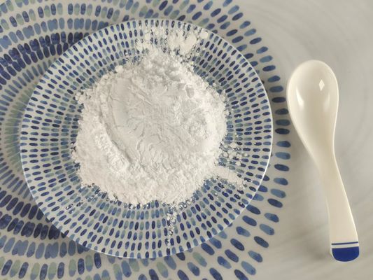 試供品のメラミン原料の1573kg/M3結晶の粉