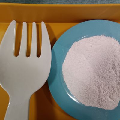 白いメラミン原料の99.3%産業等級のメラミン鋳造物の混合物