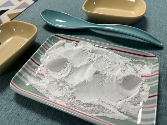 白いメラミン原料のディナー・ウェアのメラミン艶出しの粉