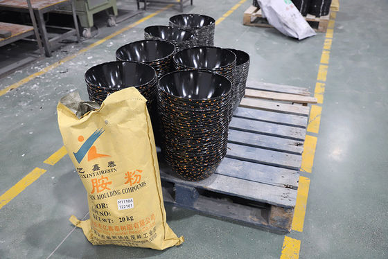 100%の不溶解性レストランのための10kgメラミン成形粉の混合物