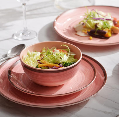 12個 メラミンの食器セット 4人用皿と碗