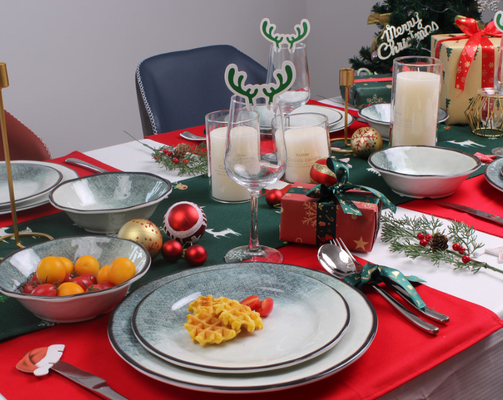 材料 ホワイト メラミンのプレートセット ホテルのための洗碗機