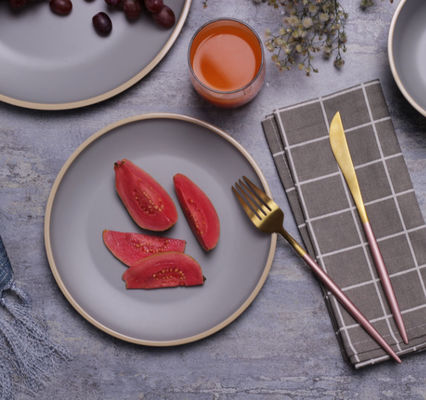 Gufaith 4 メラミンの食器セット プレートとボウル 12個