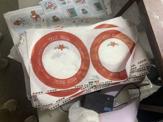 異なる形状の食器のためのカスタマイズされたメラミンのデカル紙