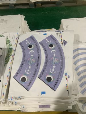 メラミンの食器のための100%厚いカスタマイズされた樹脂メラミンのデカル紙