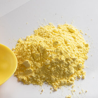 SHUANGYAN 黄色の尿素ホルマルデヒド化合物粉末 100% メラミンがプレートに塗り 20KGS/クラフト紙袋