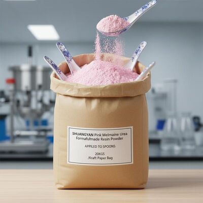 SHUANGYAN ピンク メラミンの尿素ホルマルデヒド樹脂粉末をスプーンに塗り 20KGS/クラフト紙袋
