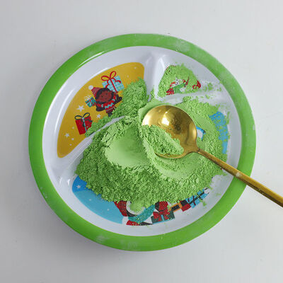 GUFAITH Green Melmaine Moulding Compound Powder Good Stable Easy Forming Melamine Formaldehyde Powder Amino Resin Raw Material Food Grade High Purity Diningware Trays Spoons